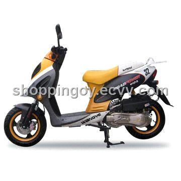 125cc Motor Scooter with Four-stroke Engine and 90mm Ground Clearance 