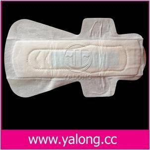 Cottony Ultra Thin Sanitary Napkins for Night with Herb/With Wings SN018