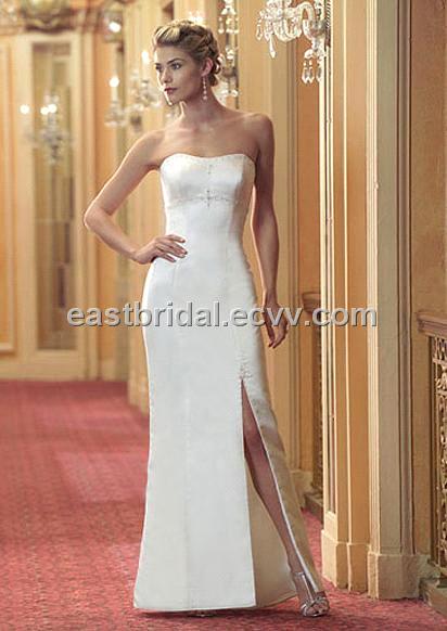  Sleeveless with Swarovski Crystal Informal Wedding Dress Ifwd0068 