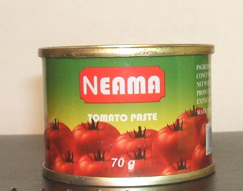 tomato paste canned - China