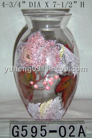glass vase decorating