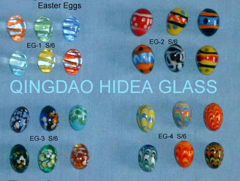 Glass Easter Eggs