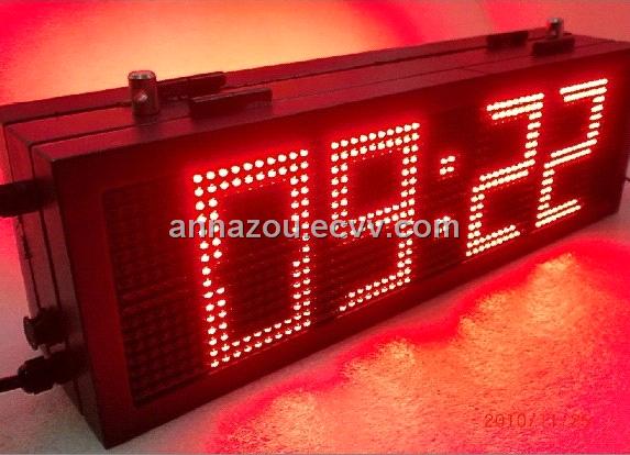 7 Color LED Digital Alarm Clock with.