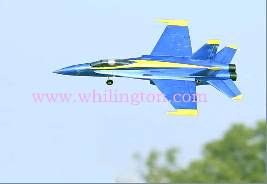 RC Jet F A18C Blue Angel EDF