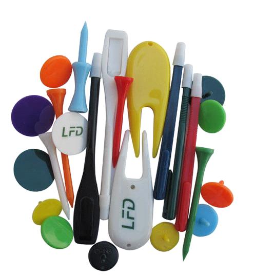 Golf Ball Marker, Golf Tee, Golf Pencil
