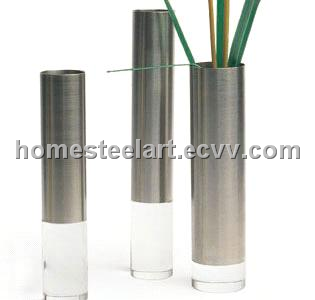 Steel Vase