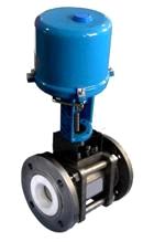Electric O-Type Fluorine Control Ball Valve