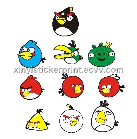 Stickers  on Angry Birds Car Sticker Auto Decal   China Car Sticker