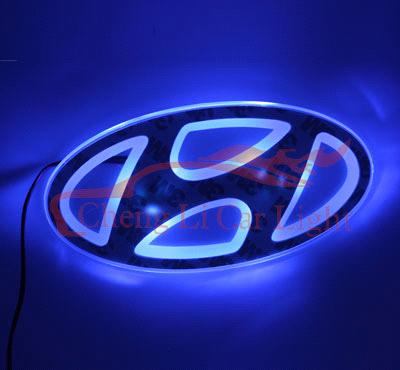 Hyundai Logo on Led Car Logo Hyundai Led Car Decoration   China Led Car Logo Led Logo