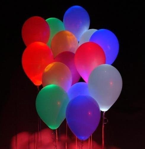 LED MultiColor Latex Balloon Light for Wedding Party Holiday Birthday 