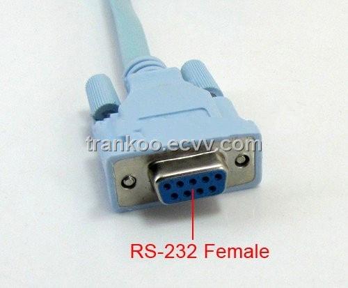 rj45转rs232线序