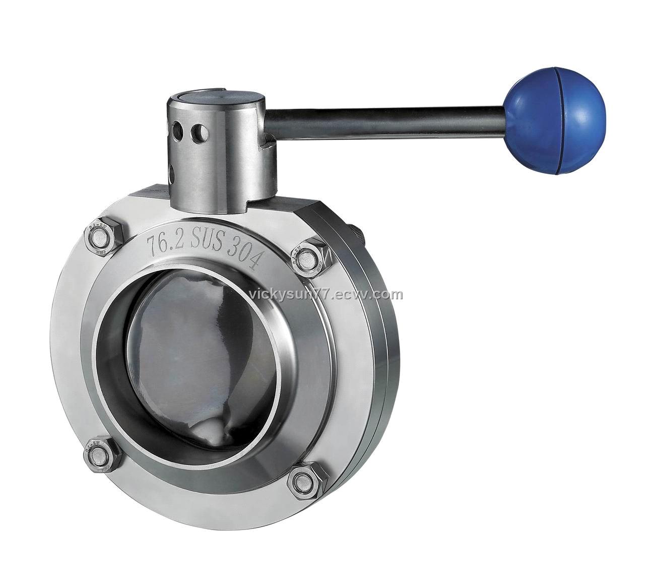 Sanitary Welded Butterfly Valve from China Manufacturer, Manufactory
