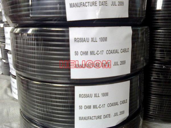 RG58A/U RG58C/U RG58/U Coaxial Cable from China Manufacturer ...