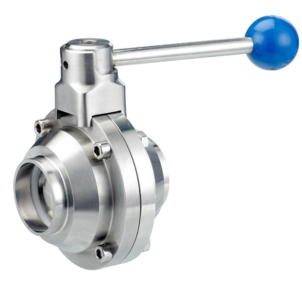 Sanitary Weld Butterfly Ball Valve From China Manufacturer Manufactory