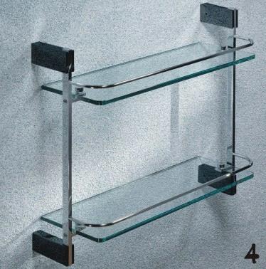 Glass Bathroom Shelf on Bathroom Dual Glass Shelf  Yz3118106   H0144    China Glass Shelf