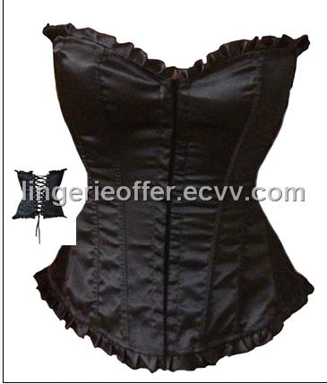  ... Sexy Satin Corset Lingerie S/M/L/XL/XXL (LD-1349), sexy lingerie, sexy
