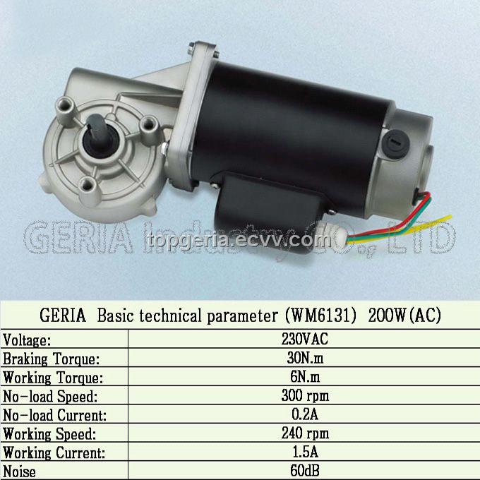 AC motor for Wiper from China Manufacturer, Manufactory, Factory and