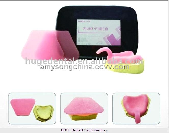 Light cured tray material dentsply