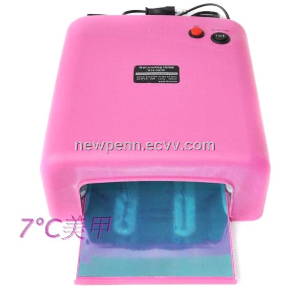 Nail UV Lamp 36W Gel Curing UV Light 110V-120V White Pink Nail UV Gel Curing
