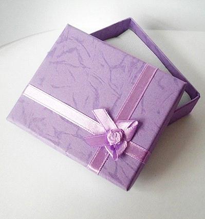 purple gift boxes