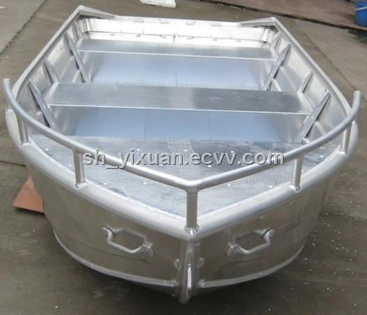 bottom aluminum boat (TWV 14) China aluminum boat, buyer label