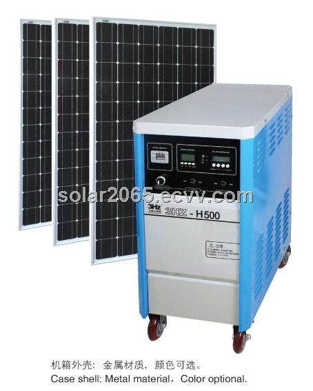  Products Catalog &gt; Solar Power System &gt; 500W Home Solar Power System