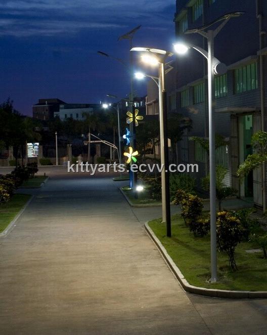 30W flexible solar street light3