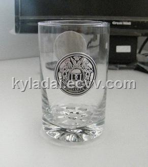Personalized Stickers on Custom Aluminum Label  Metal Label  Embossed Bottle Sticker  Adhesive