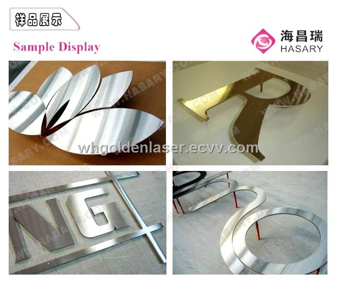 Fiber Stainless Steel Letters Laser Cutting Machine