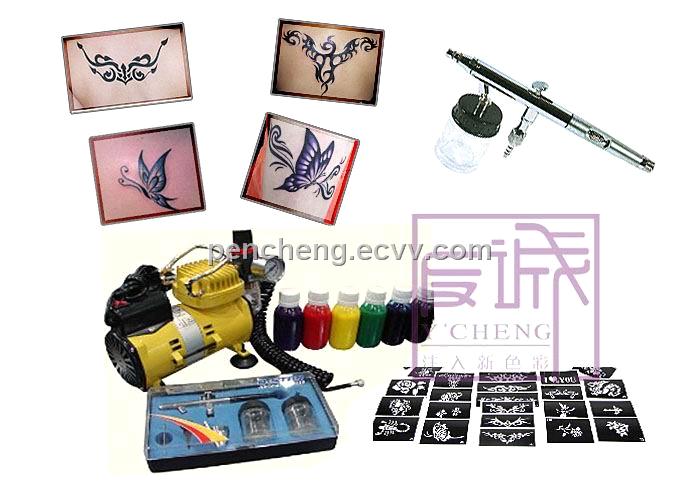 Temporary Tattoosmini Air Compressor Free shipping tattoo machine tip