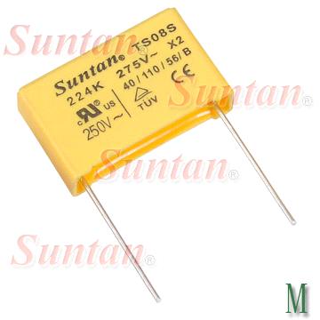 Suntan Metallized Polypropylene Film Capacitor - X2