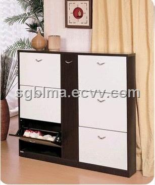 Deodorization and Sterilization MDF Modern Shoe Rack Designs Wood