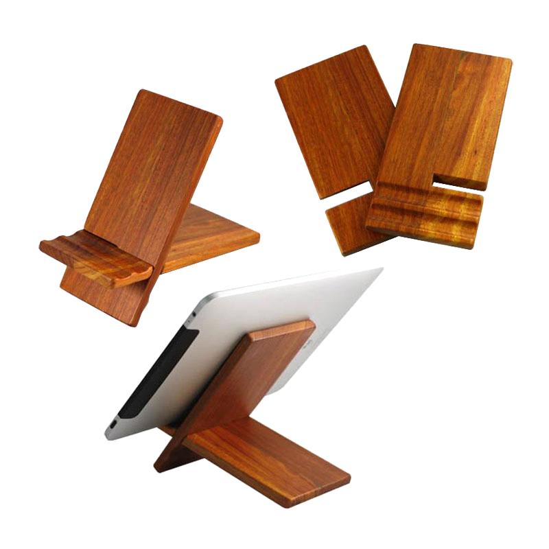 Wood stand for ipad / ipad2 / P1000