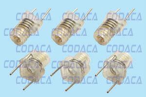 Pack Of 7 1239AS-H-100M=P2 Inductor Wirewound 10µH Shielded Drum Core