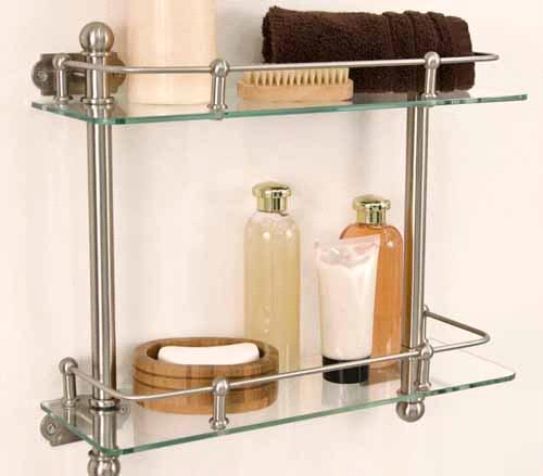 wall mount glass shelf - China cosmetic shelf