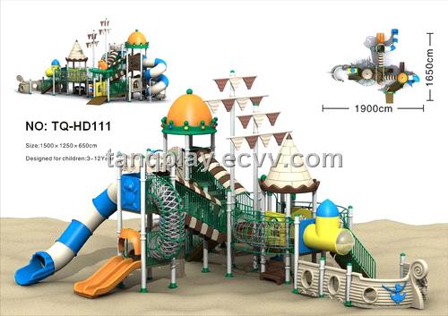  Design Gorgeous Children Outdoor Playground(TQ-HD111) Pirate Ship