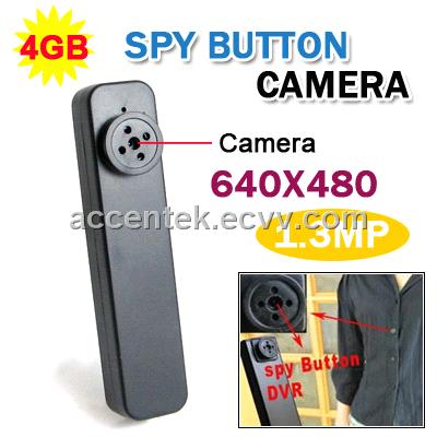 Hidden Covert MINI SPY BUTTON CAMERA Portable Pocket Recorder DVR Video/Audio 