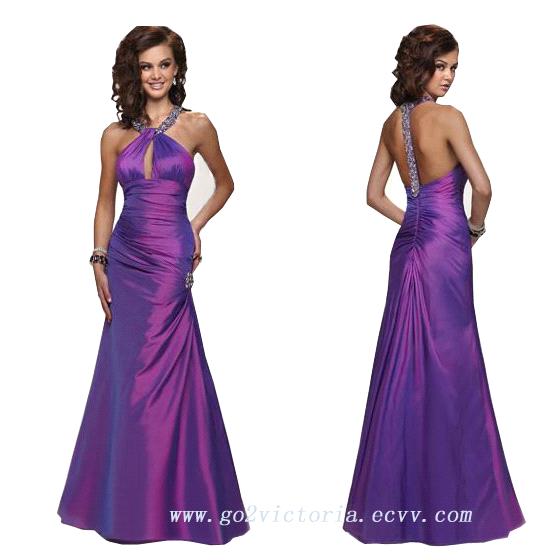 Taffeta Evening Dress