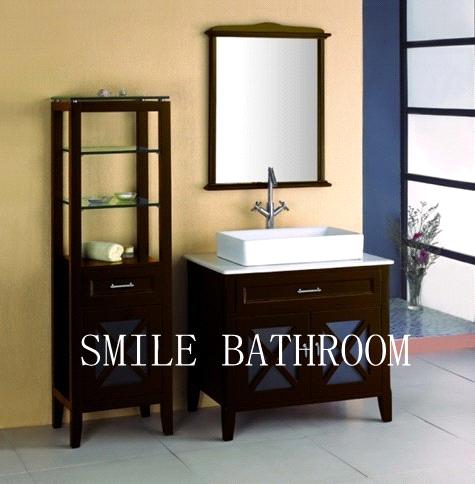 Bathroom Vanity Mirrors On Bathroom Vanity With Side Cabinet And