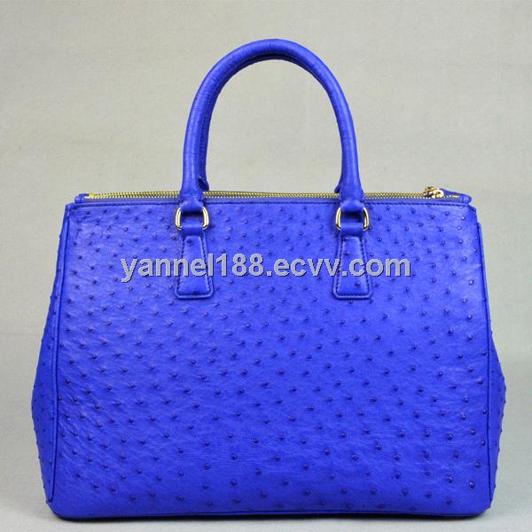 Ostrich Leather Handbags Prices Genuine Ostrich Skin Lady Tote Bag Leather Handbags Yo019