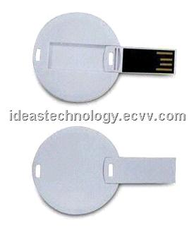 Mini Round Card USB Flash Drive (ITL-UC) - C