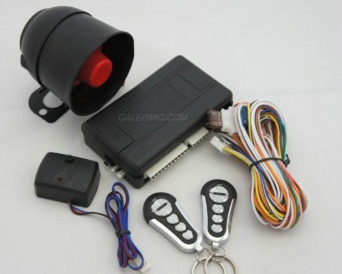 Remote engine start car alarm system match several 5 button remote