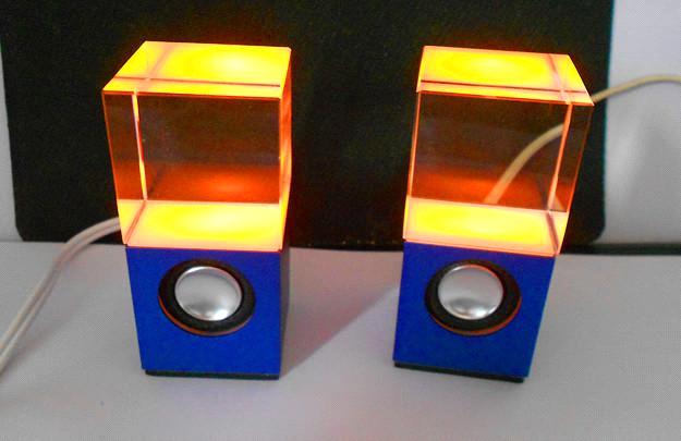Mysterious Crystal mini speaker ,portable audio home loudspeaker