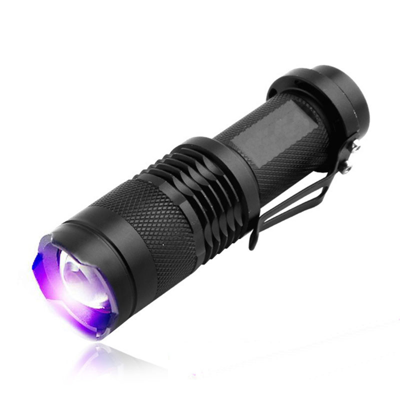 365nm zoom UV torch
