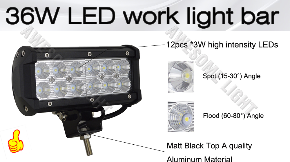36W LED light bar (1)