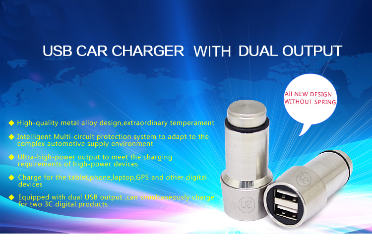 ort 2.4A Metal Car Charger Adapter (ST-C-A-0