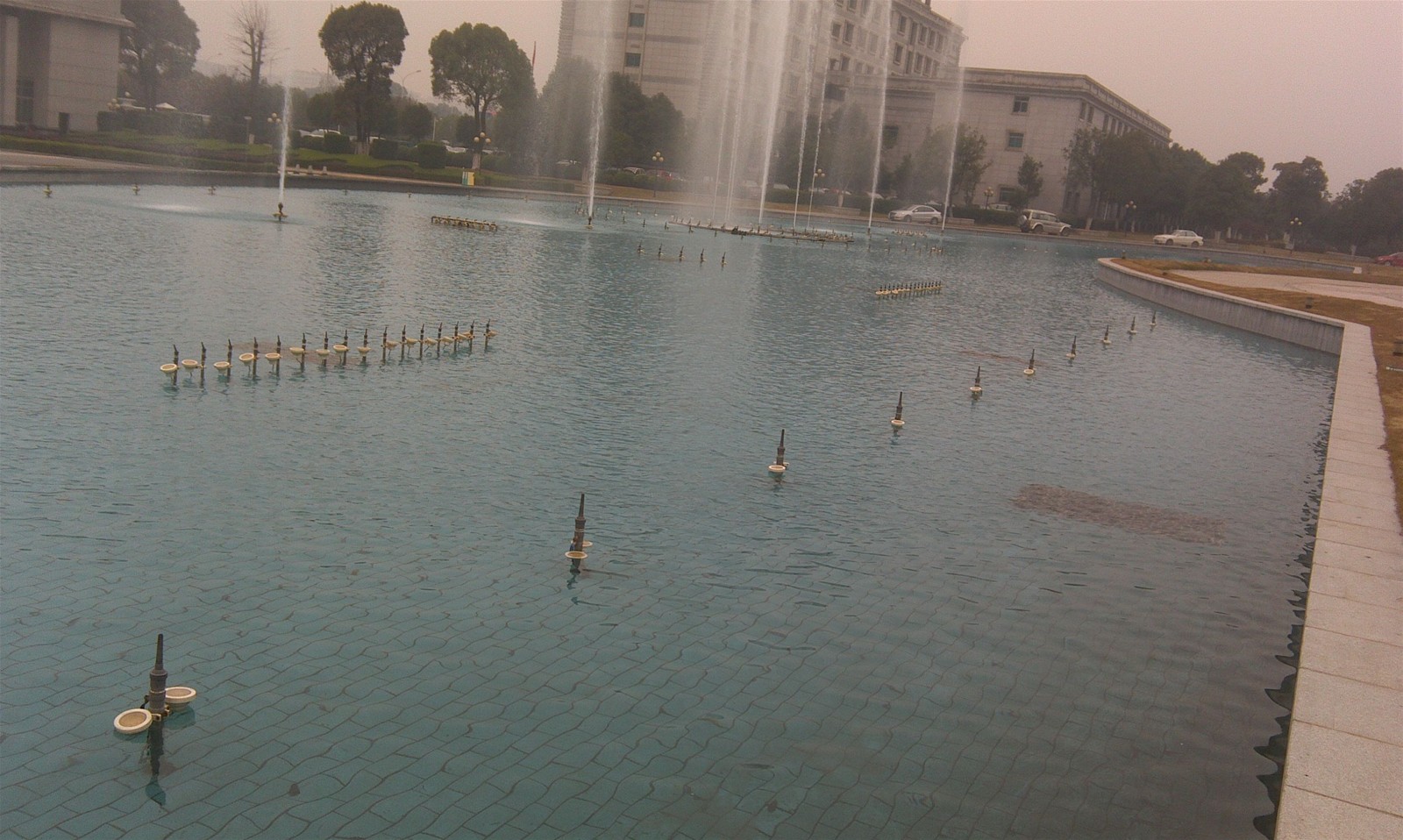 Floating Music Fountain for Pond