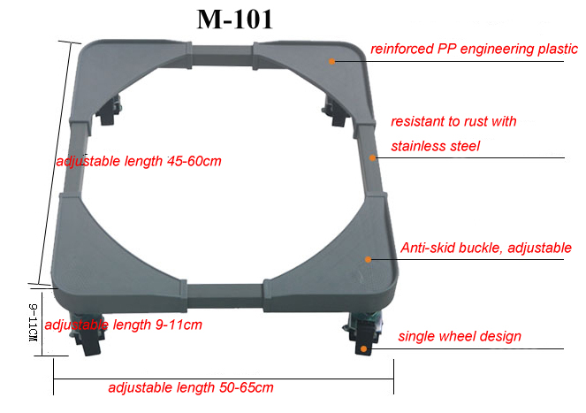 2015 new style home appliance parts china manufacturer oem washing machine base