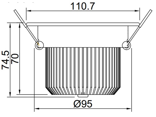 NewDesign95mmLEDDownLight4InchDriverlessDimmableLEDDownlight NewDesign95mmLEDDownLight4InchDriverlessDimmableLEDDownlight