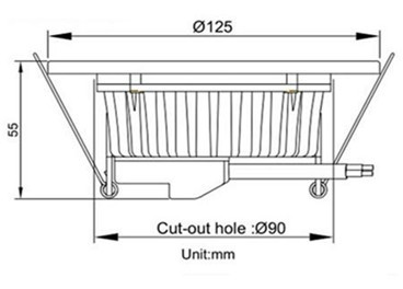7w3InchSamsungLEDDownLightDimmableDriverlessRecesssedLEDLamp 7w3InchSamsungLEDDownLightDimmableDriverlessRecesssedLEDLamp